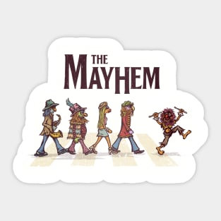 The Mayhem Sticker